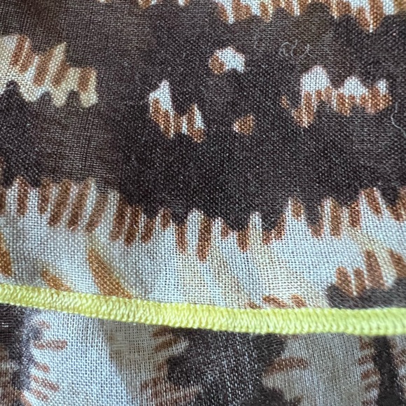 Dolce & Gabbana Scarf large 100% Cotton Animal Print 30” X 70” New with Tags - Picture 7 of 15